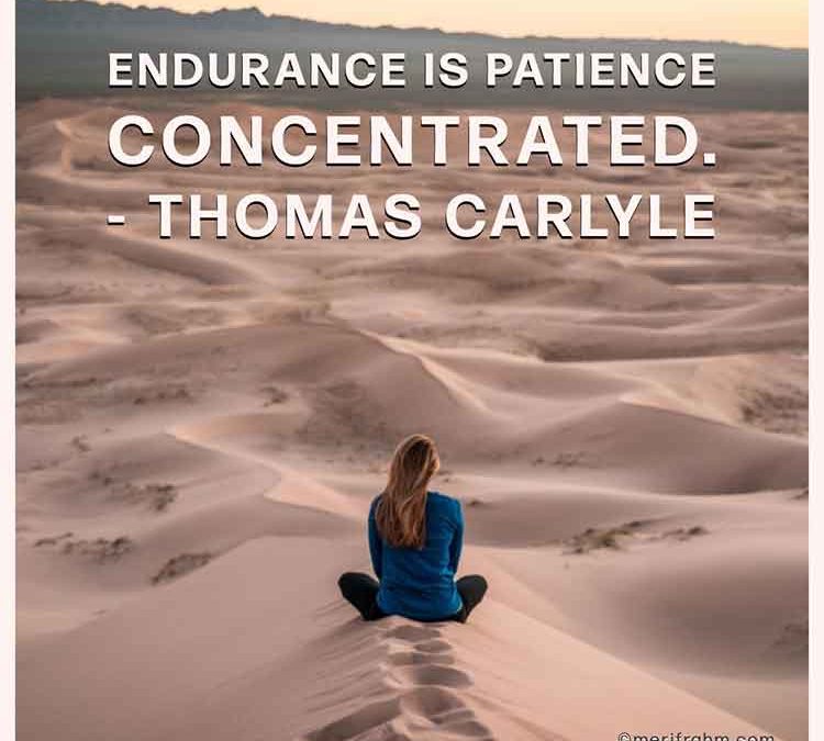 Today’s Intention: Patience